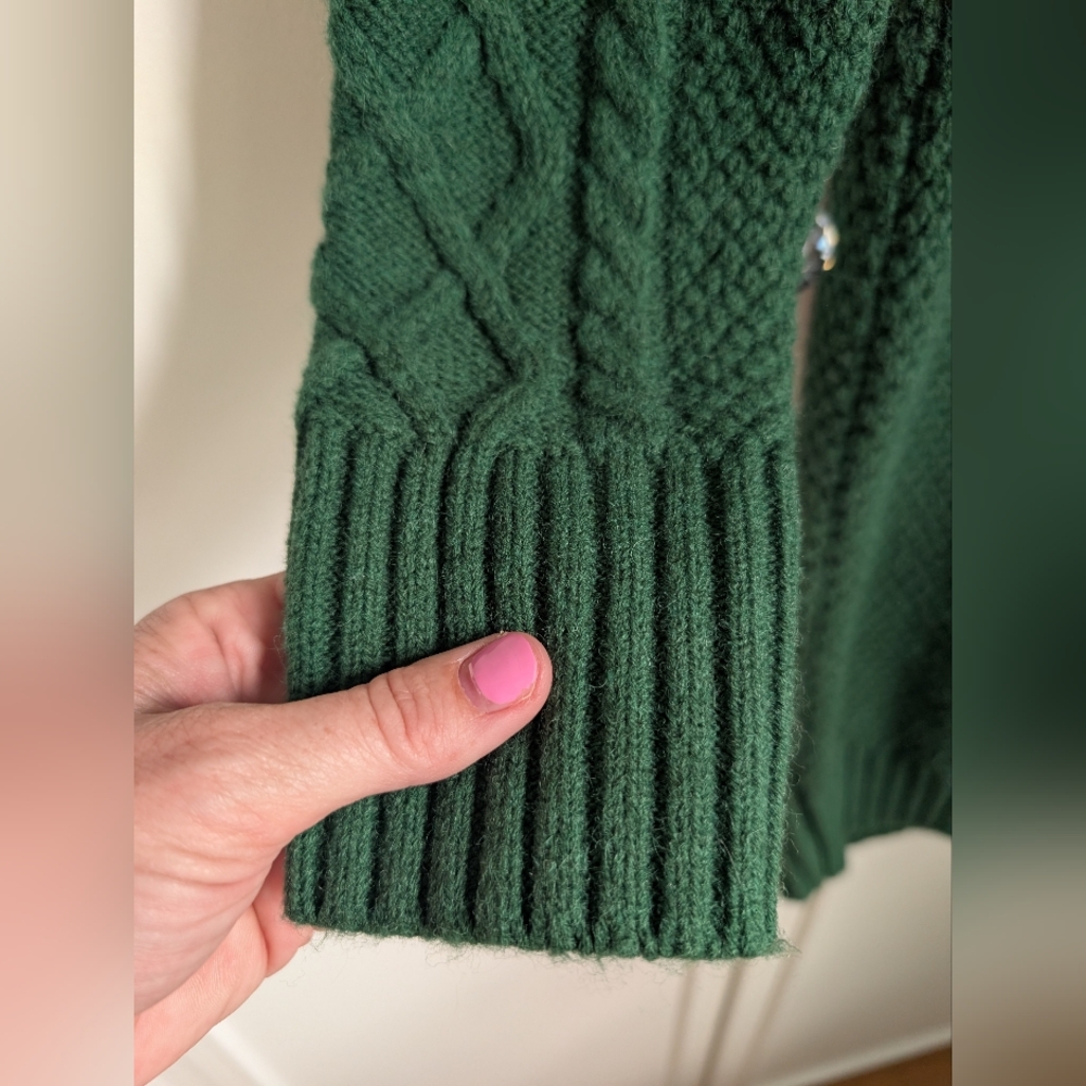 NWOT | Kiel James Patrick | Evergreen Knit Long Sleeve Dress - Picture 4 of 7